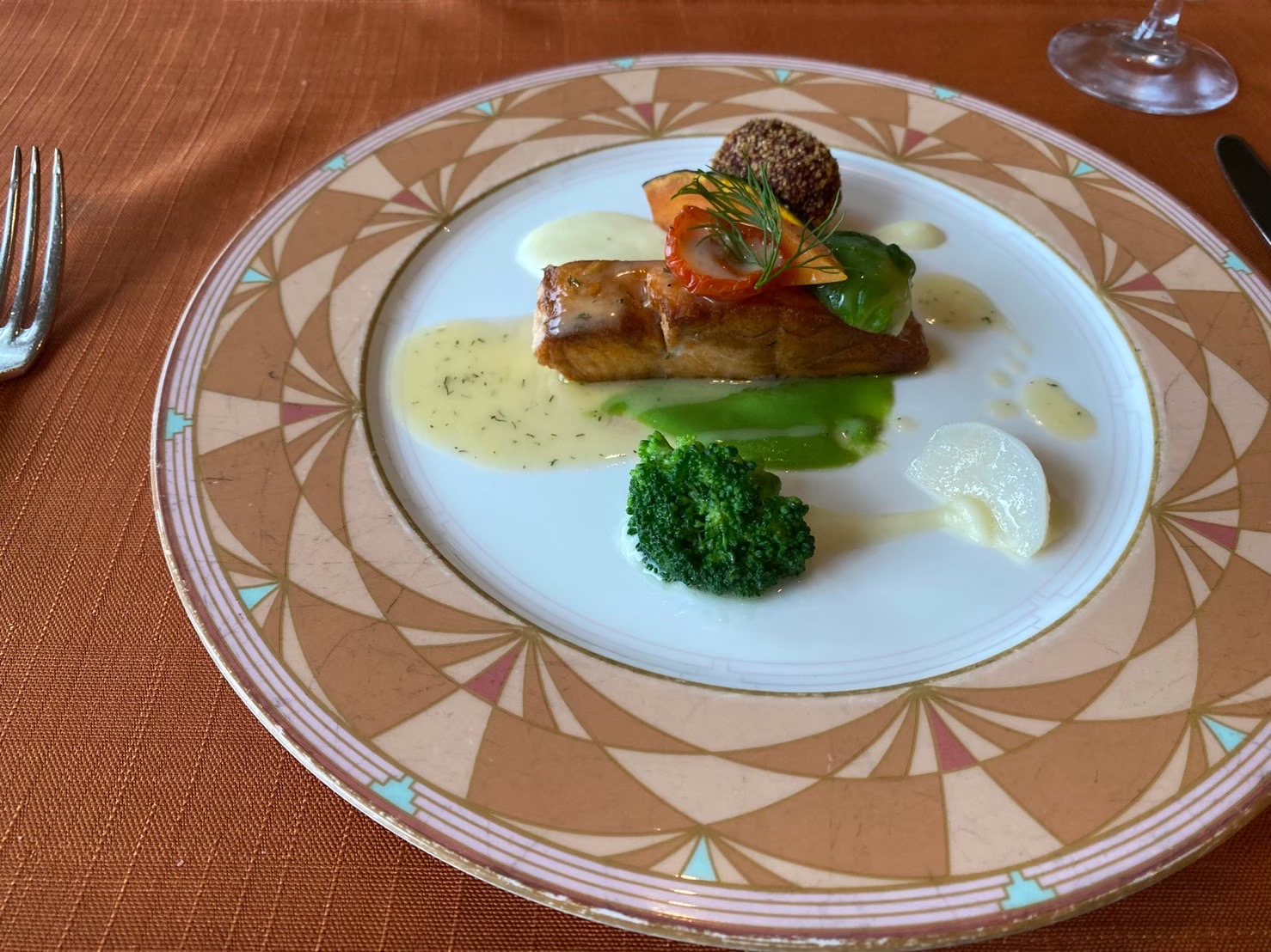 ホテル日航アリビラの夕食についての写真