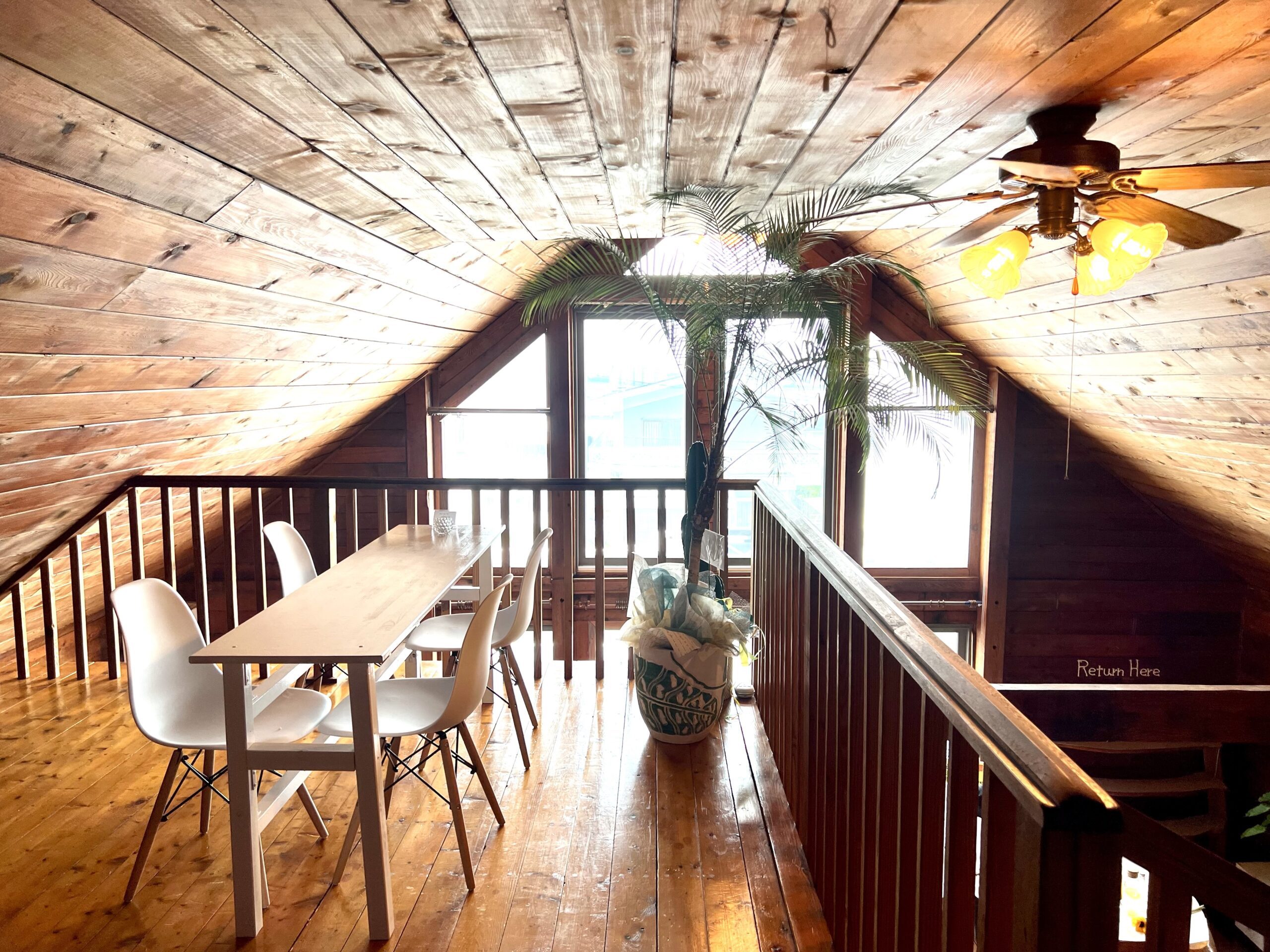 Luahoano cafeの２階の写真